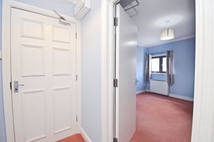 Entrance hall and bedroom - click for photo gallery